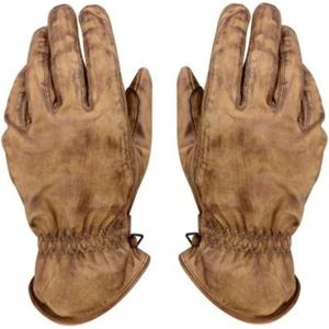 Gants de moto en cuir robustes unisexes, gants de sécurité pour motards avec coutures renforcées - Product Image 4