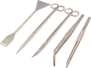 Premium Aquarium Tools <b>Kit</b> Aquascaping Scissors Tweezers and Spatula Set - Product Image 3