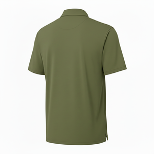 High Quality Men Cotton Polo Shirt <b>Classic</b> Short Sleeve with Button Collar Polo Shirt Casual Wear Short Sleeve Golf Shirt - Product Image 4