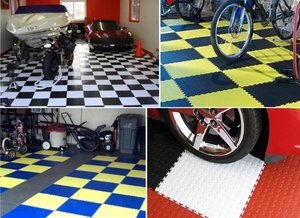 Tapetes de PVC entrelazados de vinilo para taller de reparación de automóviles - Product Image 3
