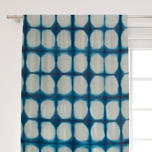 Rideau en coton imprimé tie-dye moderne, fait main, style bohème, pour appartement, hôtel, vente en gros, Inde - Product Image 3