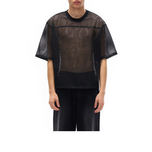 เสื้อยืดผู้ชายคุณภาพสูง ผ้าคอตตอนผสมโพลีเอสเตอร์ เนื้อนุ่ม ระบายอากาศดี เหมาะสำหรับใส่ลำลอง ออกกำลังกาย สตรีทแวร์ รับสกรีนโลโก้ - Product Image 6