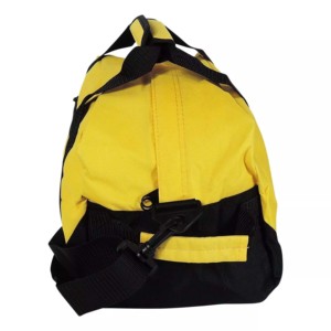 Sac de voyage Oxford jaune avec sangles noires, fermeture éclair, sac à dos décontracté, durable pour une utilisation en extérieur - Product Image 3