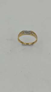 Anillo de Diamantes Naturales de Lujo de 14K y 0.14Ct, Chapado en Rodio, Corte Brillante, Certificado IGI, Joyería de Boda para Hombre, Venta al Por Mayor OEM - Product Image 6