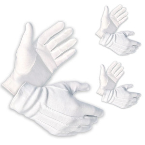 Guantes Masónicos Blancos de Algodón Personalizados al por Mayor de Alta Calidad y al Mejor Precio - Product Image 6