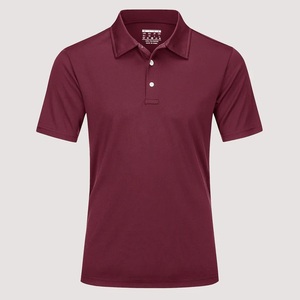 Polo en tricot bleu marine à manches courtes pour homme, couleur unie, style décontracté, coupe classique, col boutonné - Product Image 2