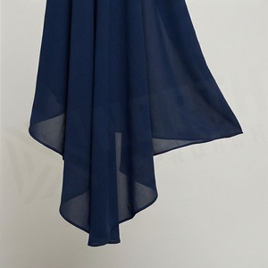 Hiyab de Chifón de Color Sólido para Mujer, Transpirable, para Uso Diario, Pañuelo Étnico de Oriente Medio - Product Image 4