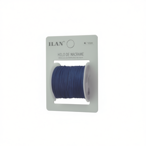 Filo per Macramè ILAN 1mm 100m Blu per Lavori Artigianali - Product Image 1