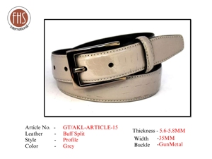 Cinturón Reversible para Hombre, Hebilla de Aleación de Zinc con Diseño Trenzado, Acabado Cruzado, Un Lado Negro, Otro Lado Marrón, 34 mm - Product Image 3