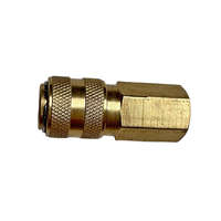 Raccord pneumatique rapide en laiton de type mini européen, interchangeable OEM avec les raccords de tuyau compressé de type Rectus 21