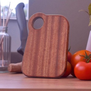 Juego de 3 tablas de cortar rectangulares modernas de madera de acacia con ranura para jugos y asas, para restaurantes, uso ecológico en la cocina - Product Image 5