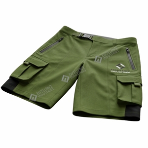 Shorts de vélo de montagne pour hommes, shorts de cyclisme rembourrés, séchage rapide, respirants, pour la pratique du trail, vêtements de sport de plein air - Product Image 5
