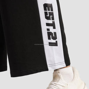 Pantalones Deportivos de Algodón para Hombre, Estilo Vintage, con Logotipo Personalizado, Estampado, Corte Holgado, Pierna Recta, Cierre con Cordón, Última Moda - Product Image 5