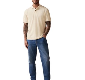 Polo pour homme, tissu doux, manches courtes, col classique, décontracté, pour l'été, les sports de plein air, le quotidien, rouge, léger, élégant - Product Image 6