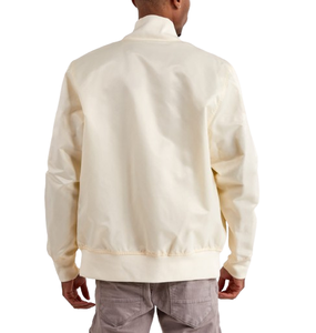 Chaquetas Varsity de Satén Personalizadas al Por Mayor con Logotipo Bordado, Tela de Satén Transpirable para Uniformes Escolares, Chaqueta Bomber - Product Image 2