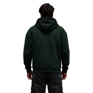 Customized Stylish Embroidered Design <b>Men's</b> Casual Winter Heavyweight Cotton <b>Fleece</b> Zip-Up Hoodie Street <b>Walking</b> Transitional - Product Image 2