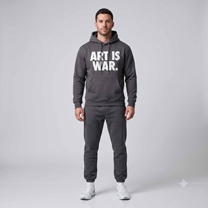 Custom Winter Unisex <b>Flared</b> Sweat suit Hoodie Set Midweight 400gsm Embroidery Regular Fit Pant Tracksuit Hooded Jogger - Product Image 1