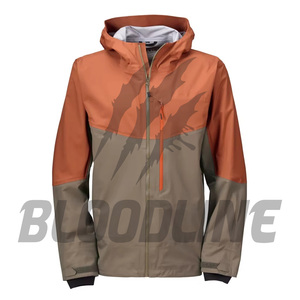 Veste d'extérieur coupe-vent à manches longues pour homme Bloodline, imprimé camouflage gris, vêtements de chasse d'hiver - Product Image 2