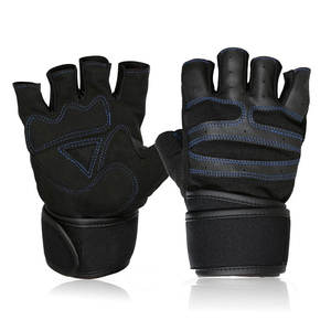 Gants d'entraînement unisexes en cuir avec support de poignet et extensibilité pour la gym et l'entraînement - Prise en main et protection des paumes - Product Image 4