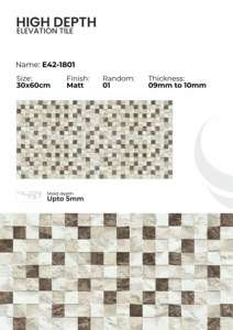 Carreaux de porcelaine modernes 30x60cm, finition mate, carreaux de sol et de mur en céramique pour salle de bain, cuisine, salon, qualité export premium - Product Image 2