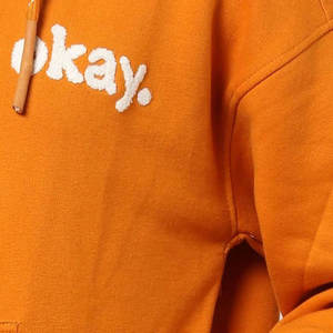Sudadera con Capucha para Mujer, Color Naranja, con Estampado Personalizado en la Parte Delantera, de Forro Polar de Poliéster, Informal, para Invierno, Ropa Deportiva, para el Gimnasio - Product Image 6
