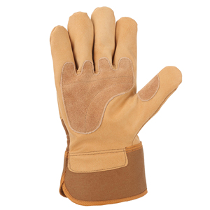 Gants de travail en cuir de chèvre de haute qualité, texture lisse, épaisseur 7 oz, sans latex, résistants à l'abrasion, gants de sécurité anti-abrasion - Product Image 2