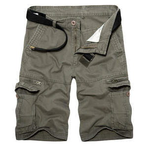 Shorts Cargo Décontractés en Toile pour Hommes, Multiples Poches, Coupe Ample, Séchage Rapide, Fermeture à Cordon, Shorts d'Été, Vente en Gros Usine - Product Image 4
