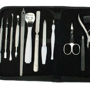 Kit de Manucure et Pédicure Professionnel en Acier Inoxydable – Ciseaux et Coupe-Ongles de Qualité Supérieure – Vente Flash - Product Image 1