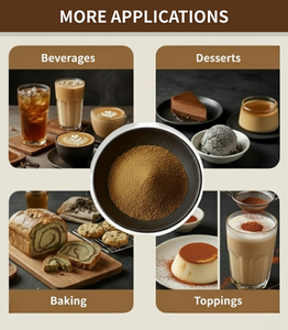 Té Oolong Tostado Fuerte en Bolsas de Polvo, Hojas Sueltas, para Repostería - Product Image 2