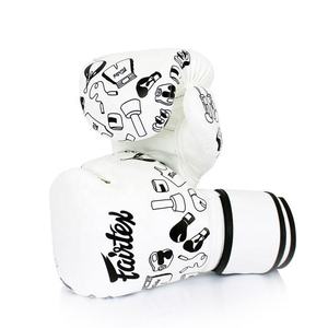 ถุงมือชกมวย Fairtex แบบสั่งทำพิเศษ สำหรับฝึกซ้อม ระดับมืออาชีพ คุณภาพสูง หนังแท้ ปิดแบบตีนตุ๊กแก ถุงมือซานด้า สำหรับผู้ใหญ่ - Product Image 6