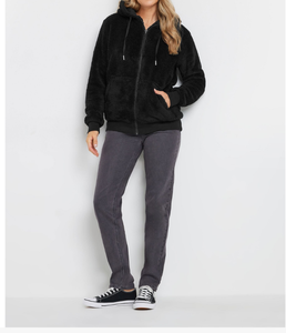 Conjunto Deportivo Original y Elegante con Cierre, Sudadera de Manga Larga para Exteriores, Top de Algodón French Terry, Ropa de Gimnasio, Sudadera con Capucha para Fitness - Product Image 5