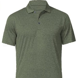 Camisa de Golf de Alta Calidad para Hombre, Diseño Personalizado, Transpirable, Tejida, con Patrón Sólido Elegante, Antiarrugas, con Logotipo Personalizado, Ropa Casual - Product Image 1