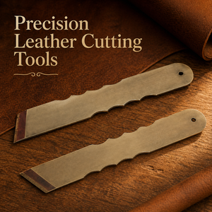 Leather <b>Craft</b> Designer Knife Set Left Right Hand Skiving Cutting <b>Tool</b> | Precision Blade DIY Leather <b>Tool</b> | India 2026 Export Pro - Product Image 1
