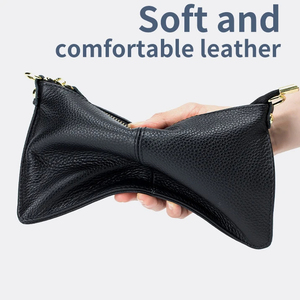 Bolso de Mano de Piel Vacuna para Mujer, Estilo Moderno, Puede Contener Teléfono Móvil, Bolso Pequeño de Cuero Genuino para Teléfono, Bolso de Mano para Mujer - Product Image 3