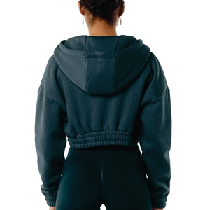 Sudadera Oversize de Forro Polar con Cuello Alto para Mujer, Estilo Casual de Invierno, Ajuste Holgado, Top Urbano, Personalizable por Delante, Suave, Cálida y Cómoda para Uso Diario - Product Image 4