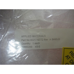 NEW AMAT 0021-10772, ชิลด์, ด้านข้างคอยล์ด้านใน - อุปกรณ์และอะไหล่เซมิคอนดักเตอร์ระดับโลกที่เชื่อถือได้ - Product Image 1