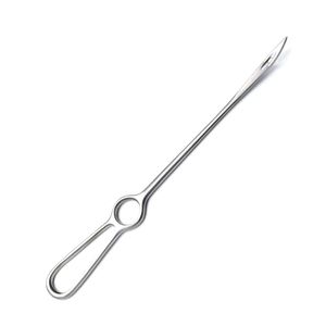 Aiguille à suture manuelle réutilisable en acier inoxydable allemand de haute qualité, 30 cm, instrument chirurgical vétérinaire, certifié CE - Product Image 6