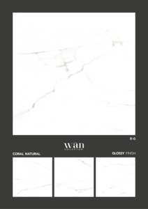 กระเบื้องปูพื้นพอร์ซเลนผิวเรียบเนียน ขนาด 60x60 ซม. ออกแบบมาเพื่อเพิ่มความสว่าง ยกระดับมิติแห่งความลึก และเสริมสร้างบรรยากาศภายในที่ทันสมัย - Product Image 4