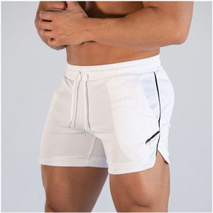 Shorts d'été 2026 de haute qualité en polyester avec bandes latérales, shorts de sport respirants en nylon pour hommes - Product Image 6