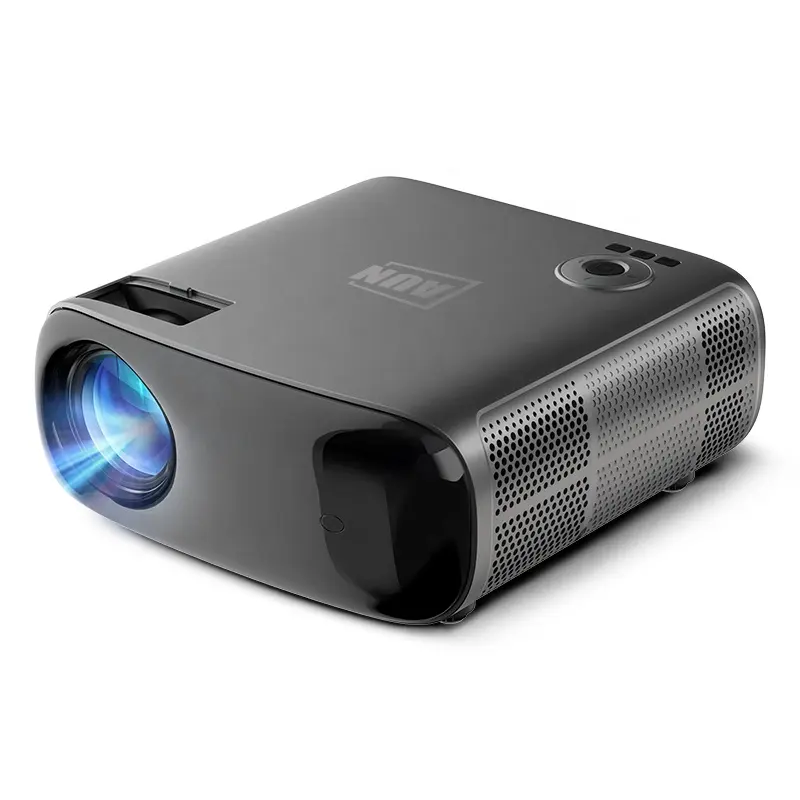 Projetor digital inteligente aun akey9s, alta definição, correção de chaveiro, venda quente, projetor de 1080p suporta 4k