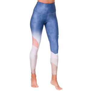 Women's Spandex/Nylon High Waist Breathable Compression Fleece Gym <b>Leggings</b> <b>Workout</b> Pants <b>Pockets</b> Active Stretch Yoga Wear - Product Image 2