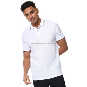 Nardon Apparel Uniforme d'entreprise de haute qualité T-shirt polo en coton pour hommes T-shirt polo personnalisé avec logo brodé pour hommes Chemises polo de golf - Product Image 5