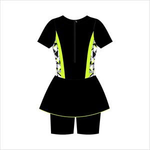 Maillot de bain sur mesure pour femmes, tailles adultes, éco-responsable, en Spandex/Polyester, avec logo sur le devant - Product Image 2