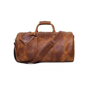 Sac de voyage en cuir, design léger et compact, sangle réglable, intérieur spacieux, doublure en polyester, écologique, grande capacité - Product Image 5