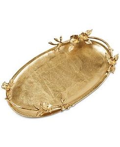 Elegante Bandeja Ovalada para Servir con Asa de Corazón Plateada, Diseño de Amor Texturizado en Níquel, Plato Decorativo para Bodas, Venta al por Mayor - Product Image 3