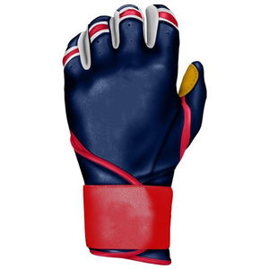 Gants de frappe de baseball en cuir respirant, forte adhérence, pour entraînement jeunes et adultes, vente en gros, LBBG-0027 - Product Image 3