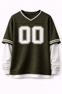 เสื้อฟุตบอลผู้ชาย ผ้าแห้งเร็ว น้ำหนักเบา เหมาะสำหรับการฝึกซ้อมฟุตบอล การออกกำลังกายในยิม และสไตล์ลำลองแบบนักกีฬา - Product Image 4