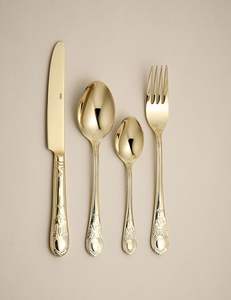 Juego de Cubiertos de Acero Inoxidable Ecológico Impecable con Textura Suave, Forma Atractiva y Rendimiento Duradero - Product Image 2