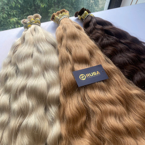 Vente en gros de cheveux humains en vrac, 100% cheveux vierges vietnamiens, extension de cheveux de qualité supérieure - Product Image 5