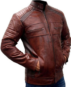 Unisex Stylish Breathable Plus Size Motorbike Leather <b>Jacket</b> Custom Printing Wholesale Manufacturer <b>Jackets</b> Premium <b>Racer</b> <b>Jacket</b> - Product Image 5